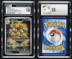 Alakazam Pokemon Mega Evolution Black Star (MEP) Promo CGC 10 Gem Mint - Image 3