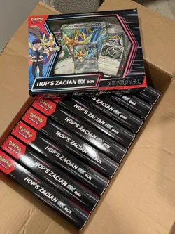 1 Pokemon TCG Hop’s Zacian ex Box Factory Sealed New - Image 1