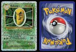 Kakuna 33/102 Uncommon Base Set Reverse Holo Pokemon - Image 3