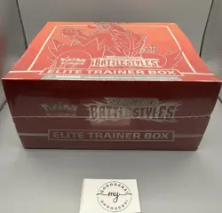 POKEMON ELITE TRAINER BOX ETB BATTLE STYLES RED NEW SEALED - Image 3