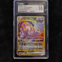 Pokemon Mewtwo VSTAR 091/071 S10b Pokemon GO Ultra Rare Holo Japanese CGC 10 - Image 1