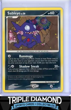 2007 Pokemon Secret Wonders #63/132 Sableye F684 - Image 1