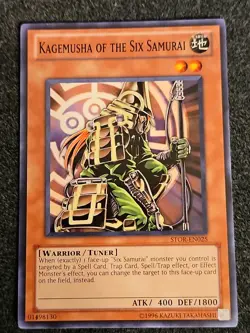 1x (LP) Kagemusha of the Six Samurai - STOR-EN025 - Common - Unl Edition YuGiOh - Image 1