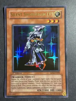 Silent Swordsman LV3 NM 1st Edition Ultra Rare RDS-EN009 Yu-Gi-Oh! See Photos - Image 1