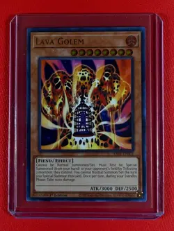 Yu-Gi-Oh! 25th Anniversary Rarity Collection Lava Golem-RA01-EN001 - Image 1
