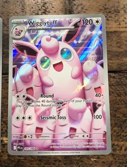 Pokemon Card LOT of 3 Wigglytuff Piplup Phantasmal Flames + Blissey - Image 2
