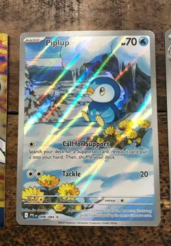 Pokemon Card LOT of 3 Wigglytuff Piplup Phantasmal Flames + Blissey - Image 3