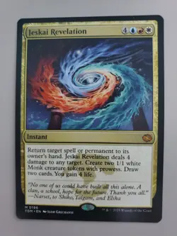 MTG Jeskai Revelation Tarkir: Dragonstorm Regular Mythic - Image 1