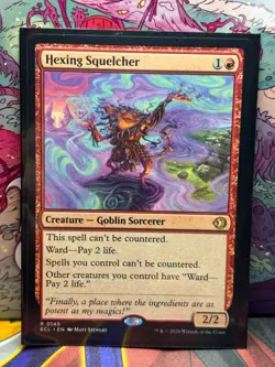 Hexing Squelcher Lorwyn Eclipsed Gem Mint MTG - Image 1