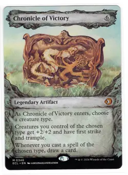 MTG Chronicle of Victory (Showcase), Lorwyn Eclipsed (ECL) Regular Magic NM - Image 1