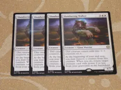 MTG Slumbering Walker x4 Rare Lorwyn Eclipsed NM Low S&H - Image 1