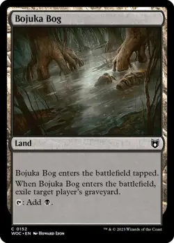 MTG Wilds of Eldraine Commander - Bojuka Bog - Image 1