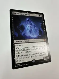 MTG TCG Harvester of Misery Outlaws of Thunder Junction: the Big Score Regular - Image 3