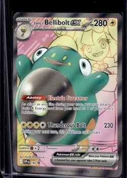 2023-25 Pokemon SV Black Star Promos - SVP EN Iono's Bellibolt ex #194 - Image 1