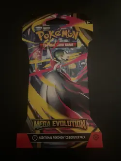 (VERY HEAVY) 33.10g Pokemon TCG Mega Evolution Sleeved Booster Pack (SEALED)✅ - Image 2