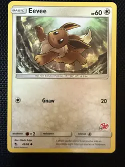 Eevee (#26 Charizard Stamped) 49/68 Battle Academy Regular English LP - Pokemon - Image 1