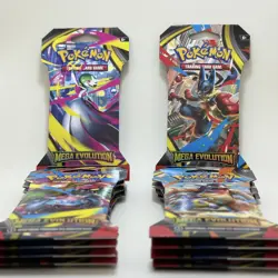 Pokemon Mega Evolution Sleeved Booster X10 New Sealed Packs LOT - Image 1