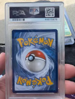 2019 Pokemon Sun & Moon Hidden Fates Vaporeon-Holo #18 PSA 9 Mint - Image 2