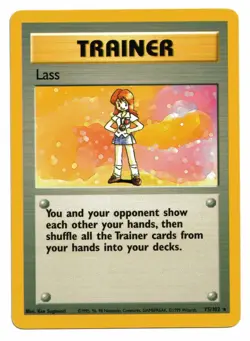 Pokemon Card: Lass 75/102 Base Set Vintage Rare! NM - Image 1
