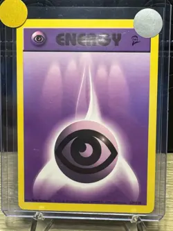 Pokemon TCG Base Set 2 Psychic Energy 129/130 NM Common Regular WOTC - Image 1