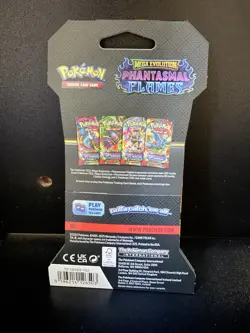 Pokemon Trading Card Mega Evolution - Phantasmal Flames sleeved booster pack. - Image 2