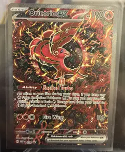 Pokemon TCG Oricorio ex 024 Me: Mega Evolution Black Star Promo Holo - Image 1