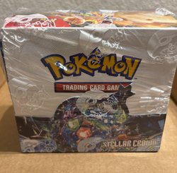Pokemon TCG Stellar Crown Booster Box Factory Sealed - Image 1