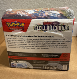 Pokemon TCG Stellar Crown Booster Box Factory Sealed - Image 2