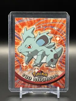 Pokemon Card Nidorina #30 TOPPS Series 1 3rd Print Green Label NEAR MINT!!!!!!!! - Image 1