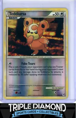 2011 Pokemon Call of Legends #73/95 Teddiursa Reverse Holo F691 - Image 1