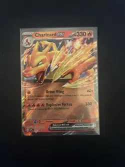 Pokemon TCG - Charizard EX SVP 161 Promo - Super Premium Collection - NM - Image 1