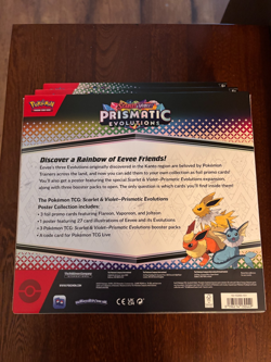 Pokemon TCG Prismatic Evolutions Poster Collection Brand New Sealed Lot of 3 - Image 2