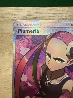 PLUMERIA (Full Art) 145/147 SM - Burning Shadows Ultra Rare Holo Pokemon TCG - Image 3