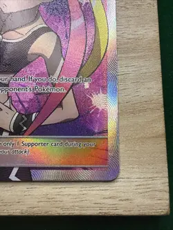 PLUMERIA (Full Art) 145/147 SM - Burning Shadows Ultra Rare Holo Pokemon TCG - Image 5