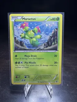 Maractus - 2/12 - Pokemon TCG Holo McDonald’s Promo - BW Series 2011 - Image 1