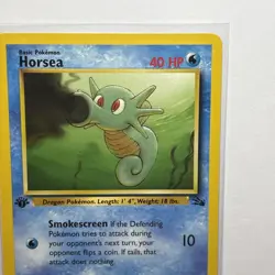 Pokemon TCG | Horsea 49/62 | Fossil 1st Edition | NM - Image 5