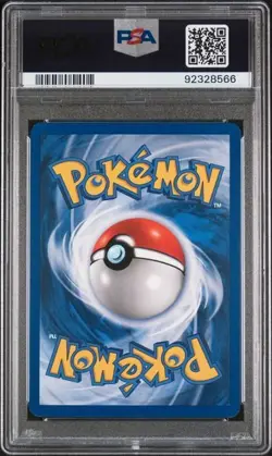 2002 POKEMON EXPEDITION #28 TYPHLOSION-HOLO PSA 8 w Swirl - Image 2