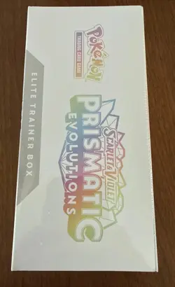Pokemon TCG Scarlet & Violet Prismatic Evolutions Elite Trainer Box ETB - Image 2