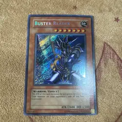 🔥 YUGIOH Buster Blader BPT-008 2003 SECRET RARE LP ENGLISH HOLOFOIL ORIGINAL #2 - Image 1