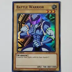 Battle Warrior - NUMH-EN025 - LP - Super Rare - 1st ed - Yugioh - Image 1