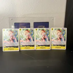 One Piece English Marguerite OP14-113 UC Playset X 4 Cards - Image 1
