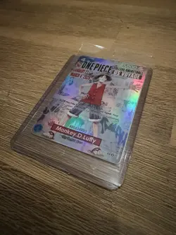 One Piece Monkey D. Luffy Rutgers Basketball Promo Card - Event Exclusive - Rare - Image 2