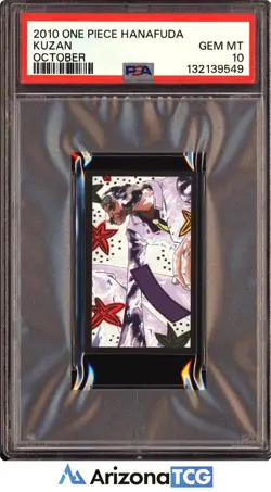 One Piece 2010 Kuzan October One Piece Hanafuda GEM MINT PSA 10 - Image 1