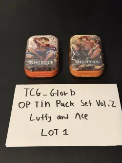 One Piece Tin Pack Set Vol. 2 Luffy & Ace [LOT 1] - Image 1