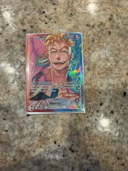 Marco Leader Parallel Two-Legends OP08-002 One Piece Alternative Art - Image 1