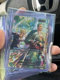 One Piece | PRB02-006 Roronoa Zoro | SP Parallel | Eng NM | The Azure Sea’s Seve - Image 2
