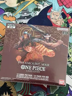 One Piece Paramount War Booster Box OP-02 Sealed, English Edition - Image 1