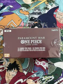 One Piece Paramount War Booster Box OP-02 Sealed, English Edition - Image 2
