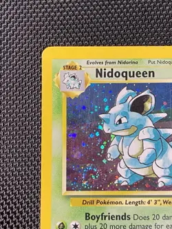 Nidoqueen 12/130 Swirl Base II Holo Pokemon Card - Image 4