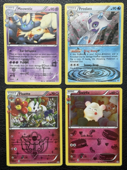 Lot of 4 Radiant Collection Cards - Pokemon TCG: XY Generations - LP/MP - Image 1